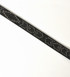 Black Leather Belt with Rhinestone Studded Arrows and Antique Silver Hardware
