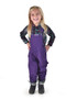 Girls WHPH Bib Overall Tuck-in Purple