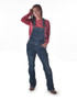 Double Down Flannel Bib Overalls