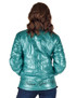 Jacket  (Turquoise Mid-weight With Black Embroidery Logos)