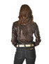 Pullover Button Up (Shiny Mocha Snakeskin Mid-weight)