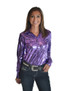 Pullover Button Up (Shiny Purple Mid-weight)