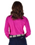Pullover Button Up (Hot Pink Breathe Lightweight Stretch Jersey)