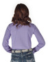 Pullover Button Up (Lavender Breathe Lightweight Stretch Jersey)