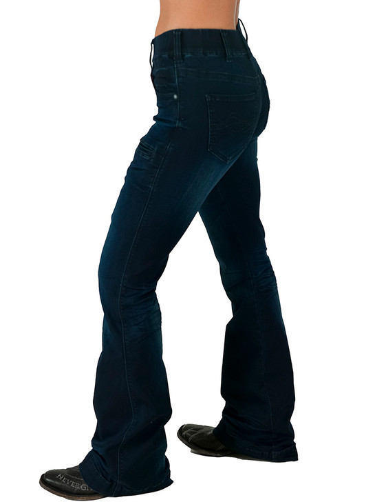 Pull-On Sapphire Trouser