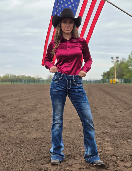Pull-On American Trouser