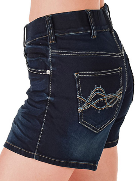 Pull-On DFMI Dark Shorts
