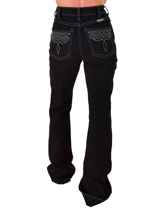 Black Boot Stitch Trouser