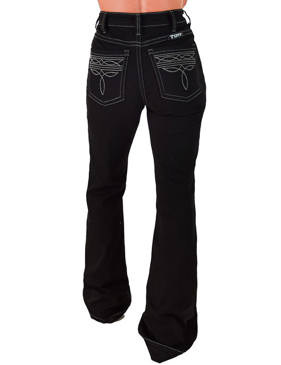 Black Boot Stitch Trouser