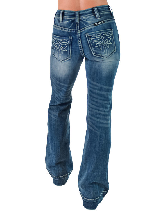 Swirl BootStitch Trouser Medium