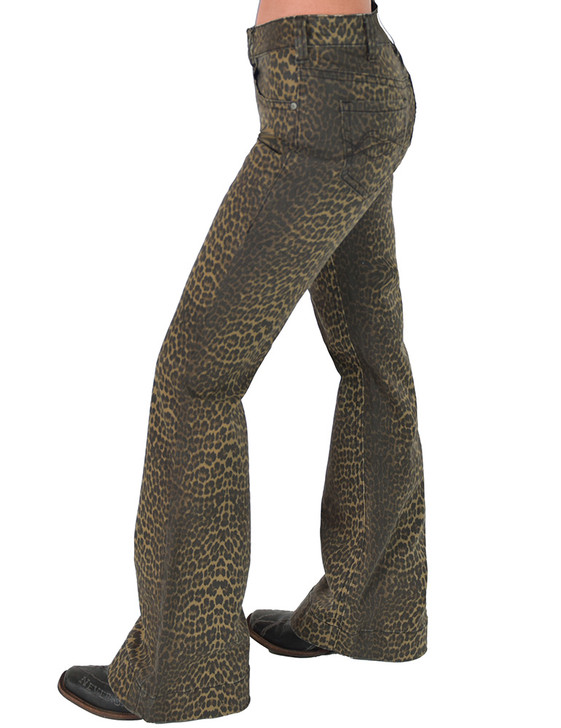 Brown Leopard Trousers