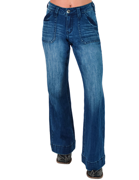 Retro Wide Leg Trouser