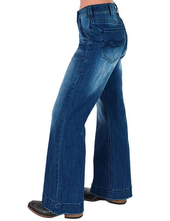 Retro Wide Leg Trouser