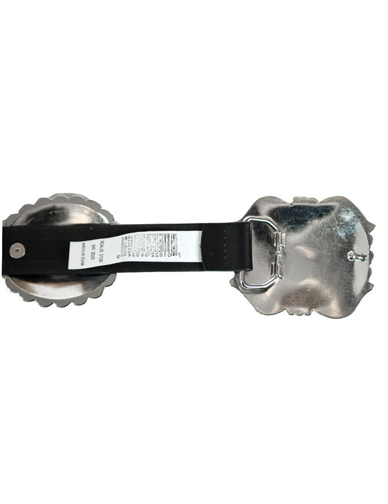 Turquoise on Concho Leather Belt