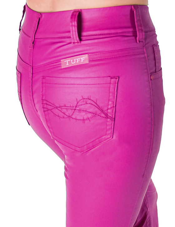 Hot Pink Pull-On Trousers