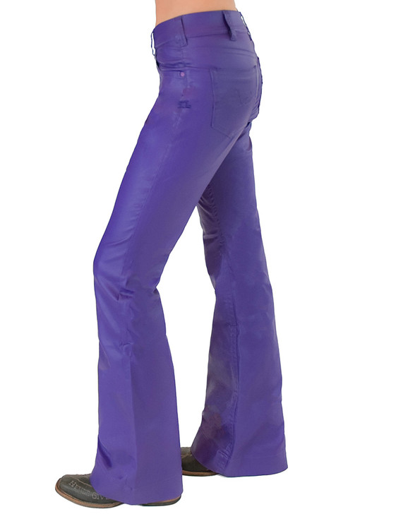 Purple Flirt Pull-On Trousers