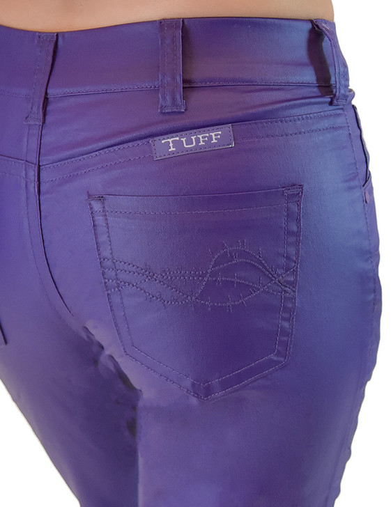 Purple Flirt Pull-On Trousers