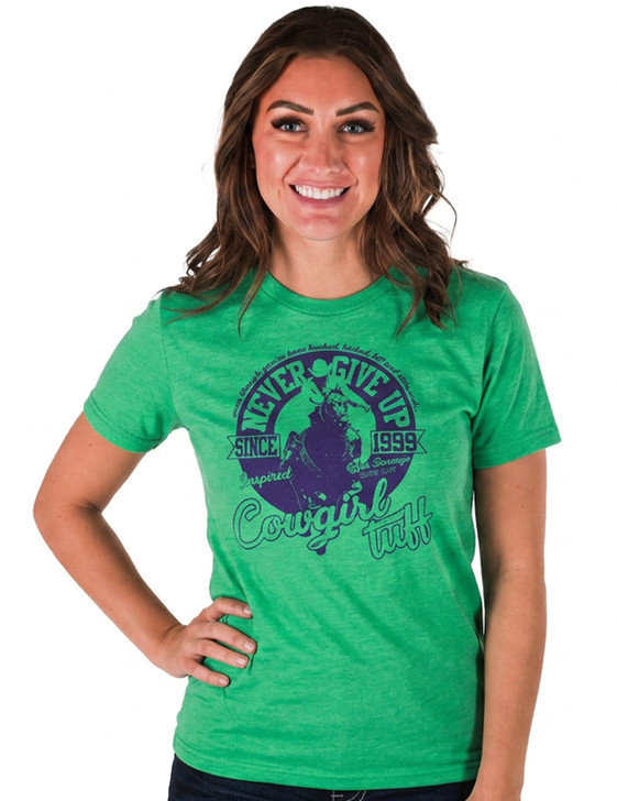 Bird's Bananza on Irish Green Unisex T-Shirt