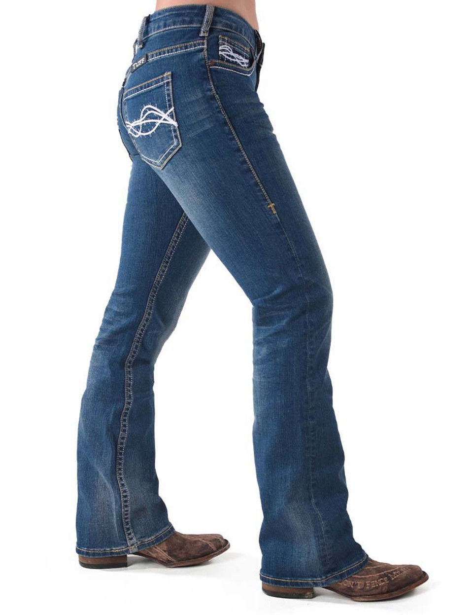 Don't Fence Me In Women's Jean - Cowgirl Tuff Company
