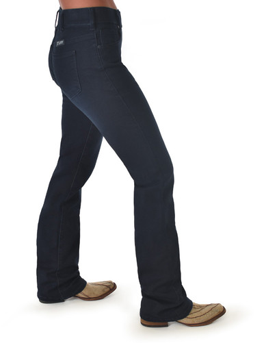 Cowgirl Tuff Women's Jeans Fleece Lined Just Tuff Bootcut Jeans JTFWNT