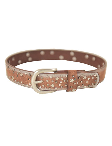 小物 little willowman studs Leather Belt LW studs Leather Belt (black) | LittleWillow