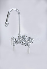 P0400 Tub Faucet w/ Diverter Handle & Gooseneck Spout