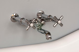 P1126 Wall Mount Deco Faucet w/7″ Centers