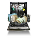Whirlpool® 24" Stainless Steel Dishwasher with Spin&Load Rack and Intelligent Wash - 50 dBA WDT745SASZ