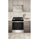 5.0 Cu. Ft. Whirlpool® Gas Range with Frozen Bake™ Technology WEG515S0LS