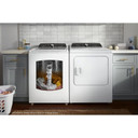 Whirlpool® 7.0 Cu. Ft. Top Load Gas Moisture Sensing Dryer with Steam WGD5050LW