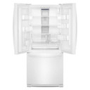 Whirlpool® 30-inch Wide French Door Refrigerator - 20 cu. ft. WRF560SFHW