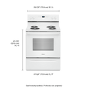 Whirlpool® 4.8 cu. ft. Electric Range with Keep Warm setting YWFC315S0JW