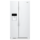 Whirlpool® 33-inch Wide Side-by-Side Refrigerator - 21 cu. ft. WRS321SDHW