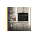 Whirlpool® 4.3 Cu. Ft. Single Self-Cleaning Wall Oven WOES3027LS