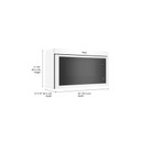 Whirlpool® Flush Mount Over-the-Range Microwave with Turntable-Free Design YWMMF5930PW