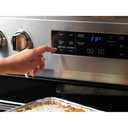 Whirlpool® 6.4 Cu. Ft. Freestanding Electric Range with Frozen Bake™ Technology YWFE775H0HZ