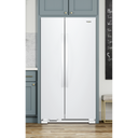 Whirlpool® 33-inch Wide Side-by-Side Refrigerator - 22 cu. ft. WRS312SNHW