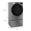 Whirlpool® 7.4 Cu. Ft. Electric Wrinkle Shield Dryer YWED5605MC