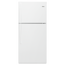 Whirlpool® 30-inch Wide Top Freezer Refrigerator - 19 Cu. Ft. WRT519SZDW