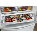 Whirlpool® 36-inch Wide Counter Depth French Door Refrigerator - 20 cu. ft. WRF540CWHB