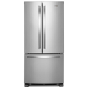 Whirlpool® 33-inch Wide French Door Refrigerator - 22 cu. ft. WRFF5333PZ