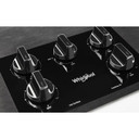 Whirlpool® 36-inch Electric Ceramic Glass Cooktop with Two Dual Radiant Elements WCE77US6HB