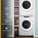 Whirlpool® 5.0 cu.ft I.E.C. Closet-Depth Front Load Washer with Intuitive Controls WFW560CHW