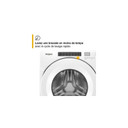Whirlpool® 5.0 cu.ft I.E.C. Closet-Depth Front Load Washer with Intuitive Controls WFW560CHW