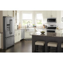 Maytag® 36-Inch Wide Side-by-Side Refrigerator with Exterior Ice and Water Dispenser - 25 Cu. Ft. MSS25C4MGZ
