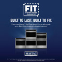 Maytag® 27-inch Double Wall Oven with Air Fry and Basket - 8.6 cu. ft. MOED6027LZ