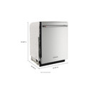 Kitchenaid® 44 dBA Dishwasher with 360° Max Jets™ Third Rack and LED Interior Lighting KDTM704KPS Kitchenaid® 44 dBA Dishwasher with 360° Max Jets™ Third Rack and LED Interior Lighting KDTM704KPS