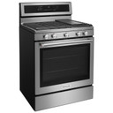 Kitchenaid® 30-Inch 5-Burner Gas Convection Range KFGG500ESS