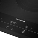 Kitchenaid® 36" Electric Cooktop with 5 Elements and Touch-Activated Controls KCES956KBL