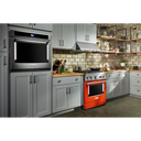 KitchenAid® 30'' Smart Commercial-Style Dual Fuel Range with 4 Burners KFDC500JSC